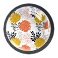 thumbnail image 1 of 4 Pcs Big Flowers Knobs for Kitchen Cabinet Cupboard Dresser Bookcase Drawer Pulls Handles Round Home Decor, 1 of 8