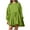 Green, variant on LSLJS Fashion Women's Casual Over Sized Sweatshirt Long Sleeve Dress Round-Neck Ladies Patchwork Mini Dresses, Womens Plus Size Dress Gifts for Women