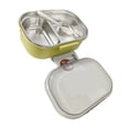 thumbnail image 1 of Stainless Steel Lunch Box, Korean Style - 2 Compartments, Durable Metal Food Container with Tableware for Kids and Adults, 1 of 7