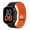 Black/Orange, variant on Magnetic Band for Apple Watch Series 10 46mm for Men Women 42mm 44mm 45mm 49mm Bands, Sport Silicone Strap Secure Button Wristband for iWatch Series 9 8 7 6 5 4 3 SE 2 1 Ultra, Chocolate