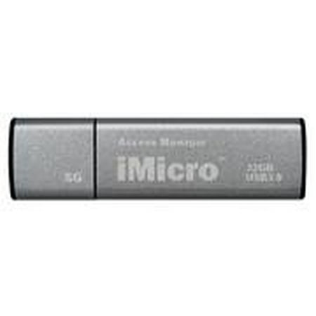 iMicro USB 3.0 Password Protection Flash Drive Sliver Grade 32GB, Silver