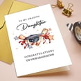 thumbnail image 2 of BinKFF Funny Graduation Card for Women Men, Congratulations Card for Him Her, Lovely Proud of You Card, New Job Card, Graduation Gifts, College Graduation Card for Son Daughter, 2 of 6