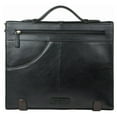 thumbnail image 2 of Hidesign Eton Medium Leather Messenger Briefcase, 2 of 5
