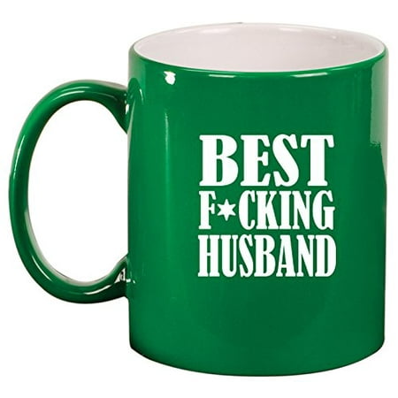 Ceramic Coffee Tea Mug Cup Best F ing Husband