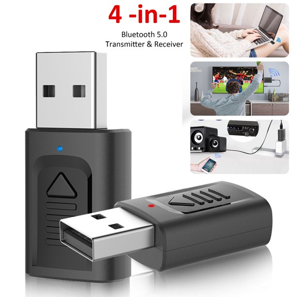 Portable Bluetooth Transmitter for TV, EEEkit Low Latency Wireless