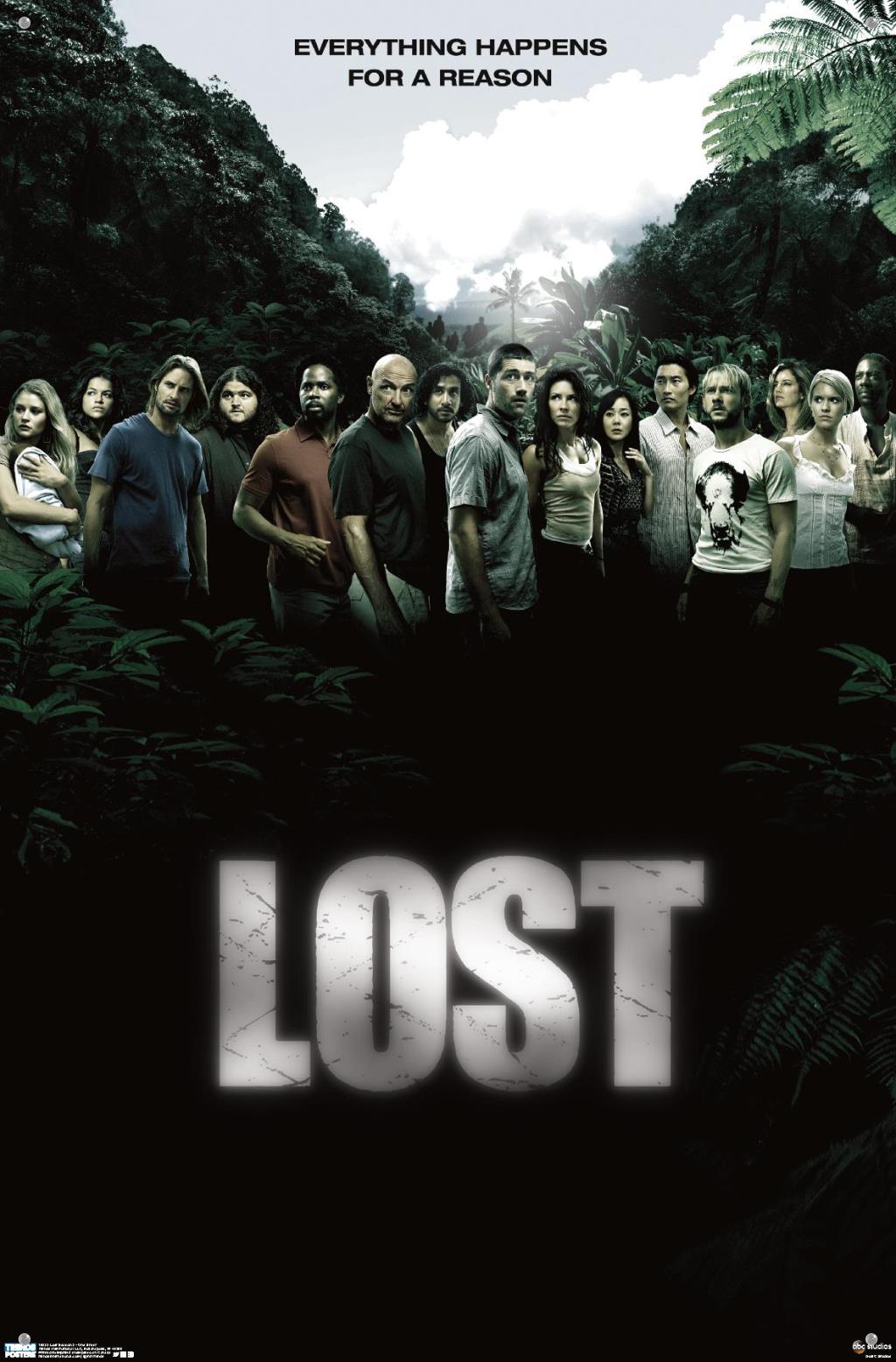 Lost Season 2 - One Sheet Wall Poster with Pushpins, 22.375" x 34"