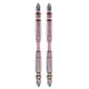 thumbnail image 1 of Uxcell 2pcs Broca de Destornillador Phillips de Doble Extremo PH2 (#2) Punta de Dientes Antideslizantes Vástago Hexagonal de 1/4" Longitud de 4" (100mm) Brocas de Destornillador Cruzado Magnéticas, 1 of 7