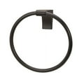 thumbnail image 2 of Alno A6840-SB Luna 6" Diameter Towel Ring - Brass, 2 of 6