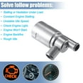 thumbnail image 3 of Car Idle Air Control Valve Replacement Fit for AUDI 100 034133455B Silver Tone 1 Pcs, 3 of 6
