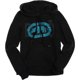 thumbnail image 1 of Sudadera con Capucha Ecko Unltd. Lentejuelas Negro Small, 1 of 1