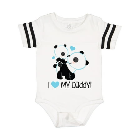 

Inktastic I Love My Daddy Boy Bear Gift Baby Boy Bodysuit
