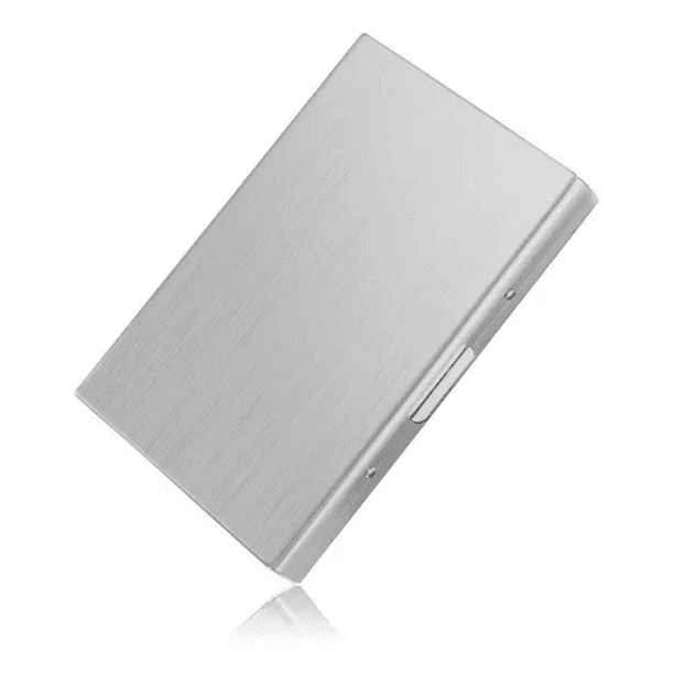 Tarjetero De Acero Inoxidable Porta Tarjetas De Credito Malubero Malu975