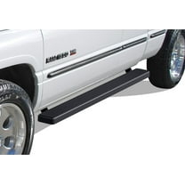 1994-2001 Dodge RAM 1500 Club Cab 1994-2002 Dodge RAM 2500/3500 Club Cab 1998-2001 Dodge RAM 1500 Quad Cab(Excl. 02 Classic Body) Black Finish 5 Inch Door-Door Side Bar Side Step Running Board