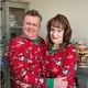 thumbnail image 4 of 2023 New Christmas Pajamas Set Adults Kids Matching Outfit Cartoon Print 2 Pieces Clothing Sets Sleepwear Baby Romper Xmas Look, 4 of 4