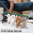 thumbnail image 5 of CCOCC Gifts for Women,Cute Pen Holder Desk Accessories for Men Women,Kawaii Dancing Cat,Funny Home Office Decor,Desk Gifts for Coworkers (5 Cats Set), 5 of 7