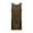 Z-Army Green243, variant on Women's Dresses Summer Classic V Neck Sleeveless Comfortable Basic Mini Solid Color Loungewear Ladies Fashion Tank Dress