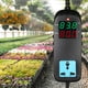 thumbnail image 4 of Controlador Digital de Temperatura LED MH2000F con Sonda Térmica, Ideal para Invernaderos, Acuarios y Sistemas de Control de Clima Automatizados, Voltaje AC 90-250V, 10A, Compacto y Preciso., 4 of 7