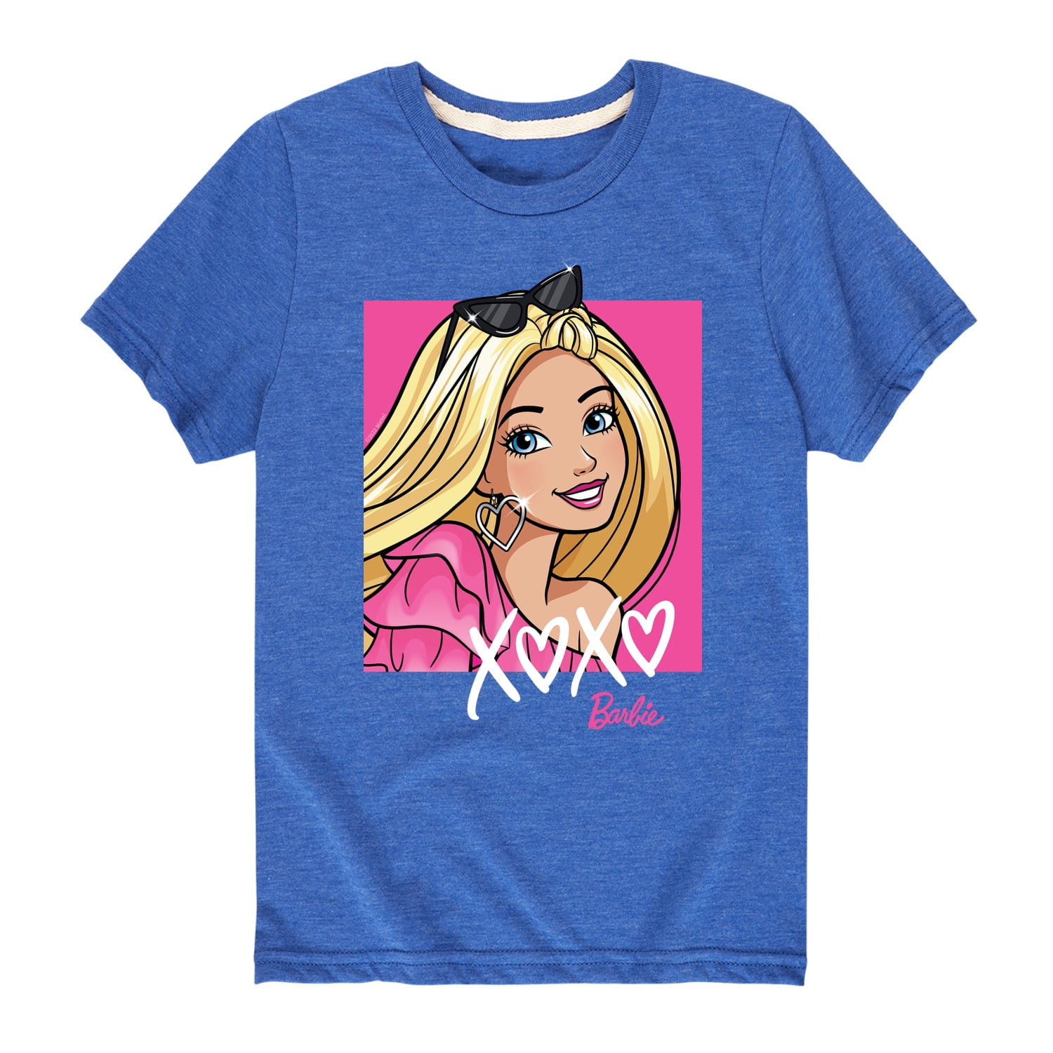 Barbie - Xoxo Barbie - Toddler And Youth Short Sleeve Graphic T-Shirt ...
