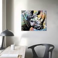 thumbnail image 4 of Nawypu Pop Art - Rhino Canvas Wall Art Print, Rhinoceros Artwork, 4 of 5