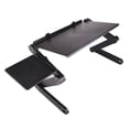 thumbnail image 1 of Amdohai Adjustable Laptop Stand Aluminum Alloy Bed Table Stand Foldable Legs Laptop Notebook Riser Reading Holder Tray with Mouse Pad, 1 of 8
