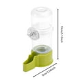 thumbnail image 2 of Automatic Bird Water Dispenser - 4.73oz Suspended Parrot Water Feeder for Cage, No-Mess Drinking Bottle for Parakeets, Budgies, Cockatiels, Lovebirds & Canaries, 2 of 7