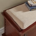 thumbnail image 3 of Weston Home Georgia Entryway Storage Bench with Cushion, Espresso, 3 of 5