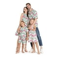 thumbnail image 2 of Hawaii Hangover Robe Chemise Femme m Flamant Rose Amoureux, 2 of 5
