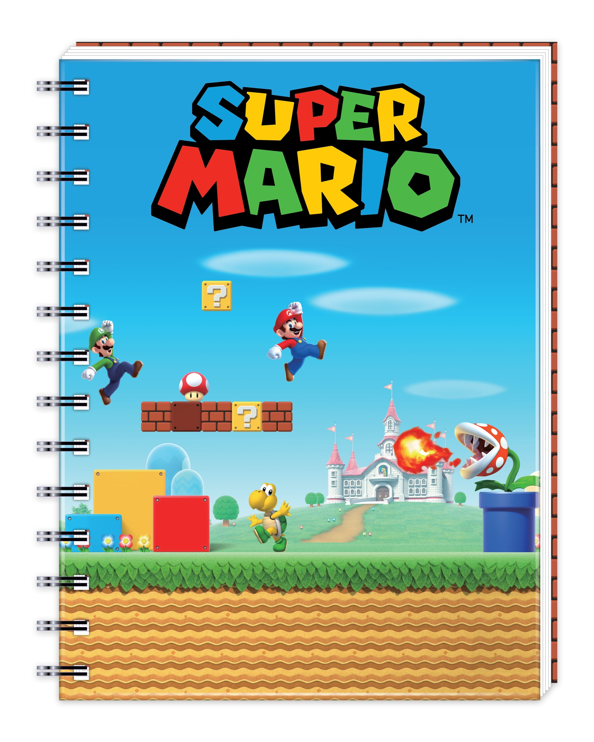 Nintendo Super Mario Bros. Journal Set, 9 Pieces