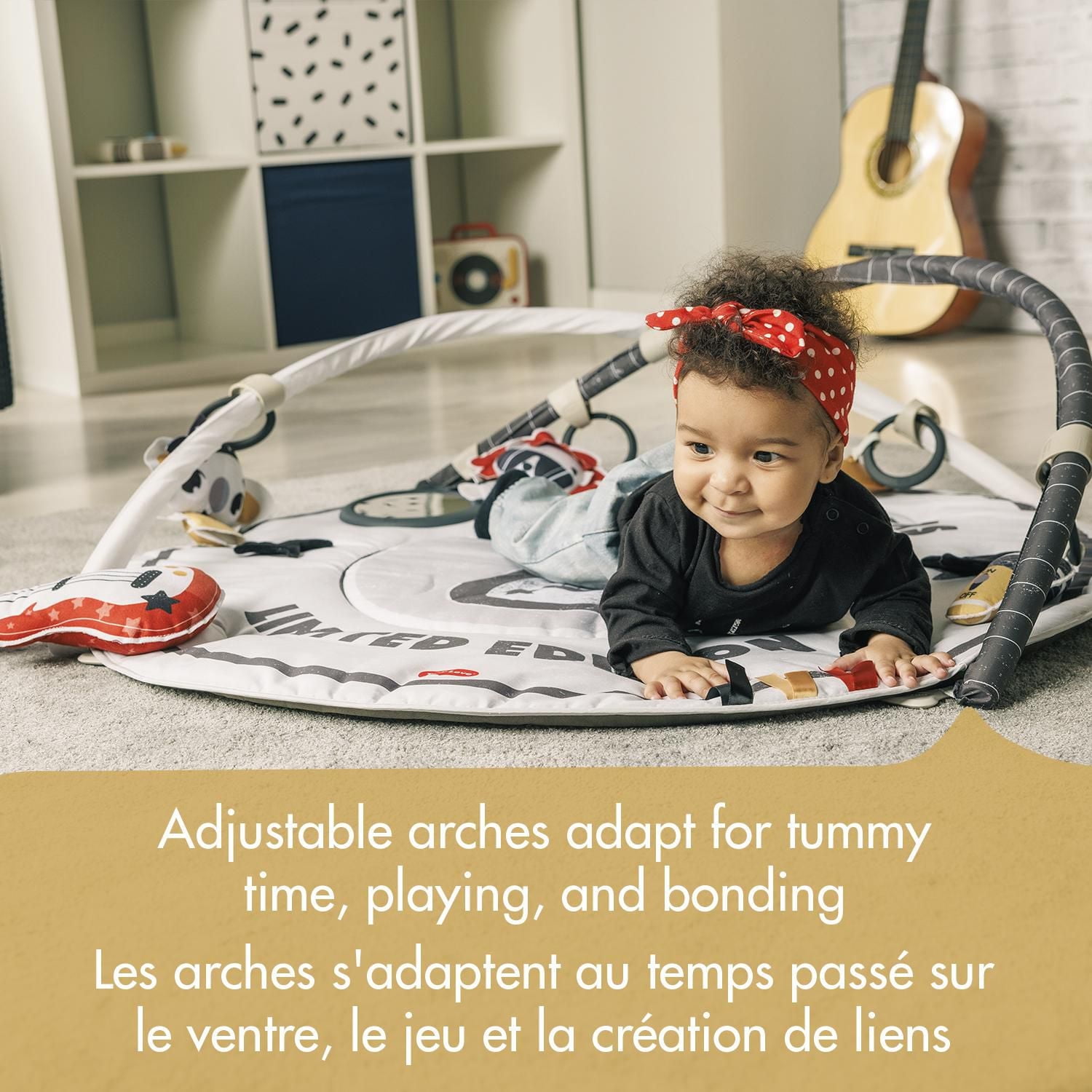 Tapis d'activité de développement Tiny Love Gymini - Collection Tiny Rockers