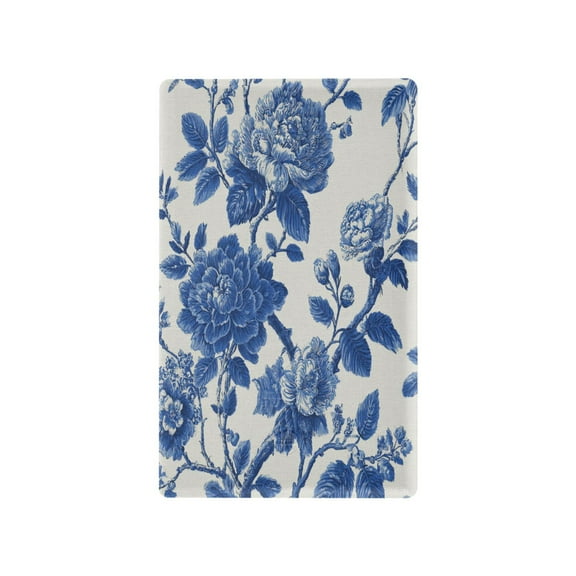 Blue Floral Light Switch Cover Switch Plate Outlet Cover Plug Cover for Electrical Outlet