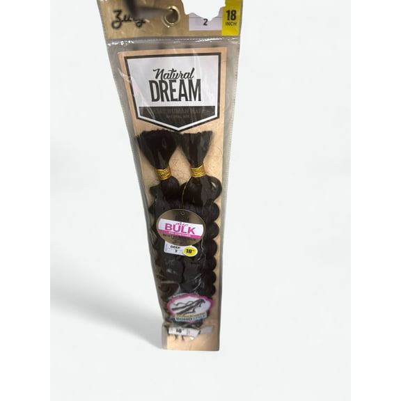 Zury Bulk Pre-Stretched Remy Human Hair Extensions