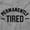 Sport Grey, variant on Permanently Tired Exhausted Person Men's Graphic T Shirt Tees Brisco Brands S