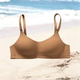 thumbnail image 5 of Qingpeng Womens Full Support Solid Bras Full Coverage Push Up Wireless Bras Comfy Seamless No Underwire Daily Bralette, 5 of 5