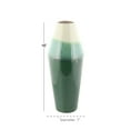 thumbnail image 3 of DecMode Modern 16 inch glazed ceramic rhombus vase, 3 of 3