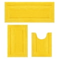 thumbnail image 1 of Juego de Tapetes para Baño SHACOS Amarillo Otoño 3 Piezas, 1 of 8