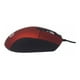 thumbnail image 3 of Mouse Alámbrico Ergonómico USB Naceb 6 Botón Antiderrapante Rojo Naceb Technology Modelo NA-0115R, 3 of 4