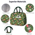 thumbnail image 4 of Lunch Bag Lunch Box for Women Reusable Insulated Lunch Bags,Water-Resistant Summer Abstract Seamless Pattern Cooler Lunch Tote Bag, Large Capacity for Work Travel Picnic, 4 of 6