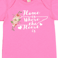 thumbnail image 4 of Inktastic Tennessee Home is Where The Heart is with Watercolor Floral Girls Baby Bodysuit, 4 of 5