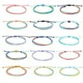 thumbnail image 2 of K-KED 4 Pcs Bohemian Wax Line Woven Foot Chain Summer Surf Foot Rope Adjustable-1-2 PCS, 2 of 9