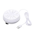 thumbnail image 1 of Mini Ultrasonic Turbo Washer and Dishwasher Washer Portable Ultrasonic Tub for Personal Laundry and Washing Vegetables Dirty Dishes, 1 of 5