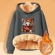thumbnail image 2 of WILLBEST Sudadera Oversize para Mujer, Estilo Navideño, Invierno, Gruesa, Cálida, Colorida, con Capucha, Modelo 510 XX-Grande, 2 of 3