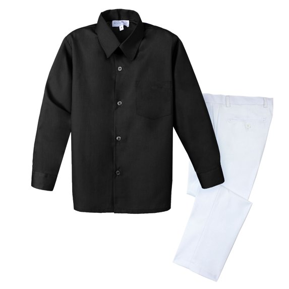 Spring Notion Boys 2-Piece Dress Pants and Shirt Set