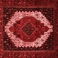 thumbnail image 1 of Ahgly Company Indoor Square Persian Red Traditional Area Rugs, 6' Square, 1 of 4