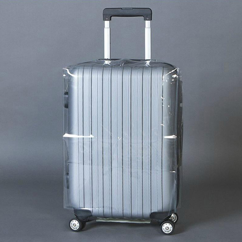 TRANSPARENT SUITCASE LUGGAGE TRAVEL BAG COVER PROTECTOR  PVC SCRATCH ANTI DUST