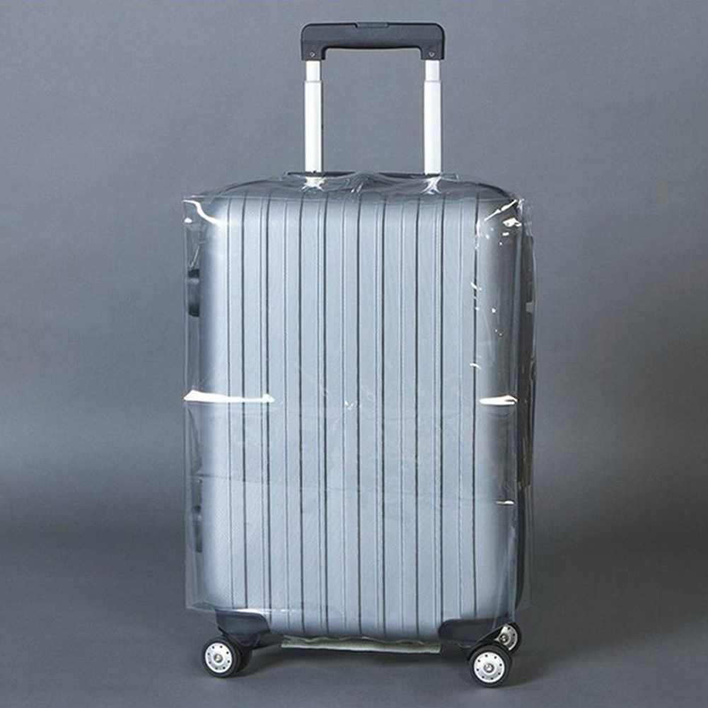 TRANSPARENT SUITCASE LUGGAGE TRAVEL BAG COVER PROTECTOR PVC SCRATCH ANTI DUST