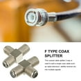 TV Connector 10 Pcs F Type Coax Splitter 3 Way Cable Wiring Connectors 70s-tv-movie-idols-january-2023-tv-weekly-magazine-local-tv