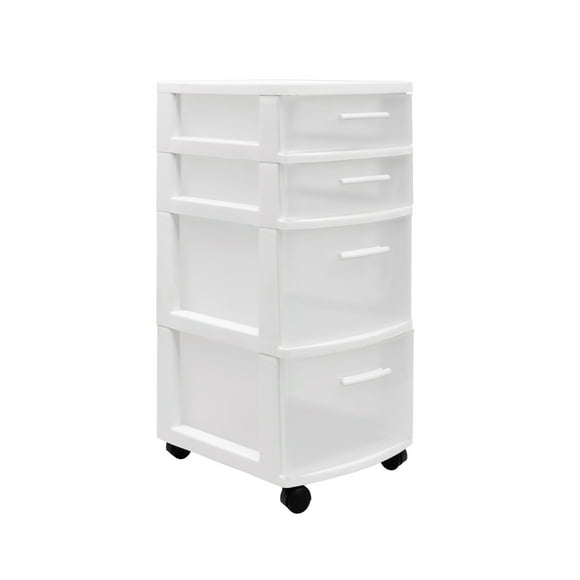 Cajonera Organizador Multiusos MQ Blanco 4 Niveles