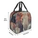 thumbnail image 3 of Easygdp Elephant in Smoke Bolsa Térmica Premium - Tela Oxford Impermeable, Gran Capacidad, Bolsillo Frontal, Unisex para Trabajo, Escuela, Actividades al Aire Libre y Picnics, 3 of 8