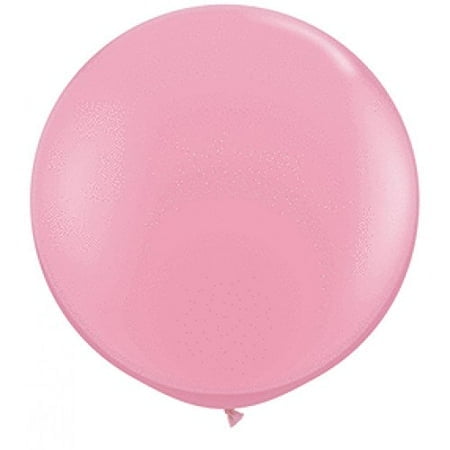 Koyal Wholesale Round Latex Giant Balloon (Pack of 2) 3' Pink