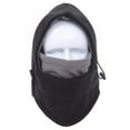 thumbnail image 2 of Balaclava Fleece Hat Ski Cold Weather Thick Face Cover Hat Winter Warm Windproof Adjustable Cycling Hiking Headgear Hat, 2 of 9